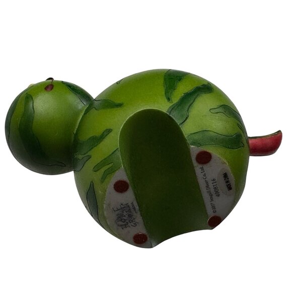 Watermelon Cat Enesco Home Grown Fruit Resin 2007 4008116  Green Figurine Decor - Picture 7 of 11